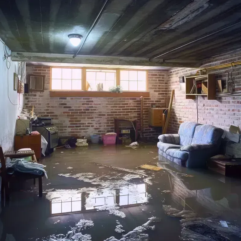 Flooded Basement Cleanup in La Luisa, PR